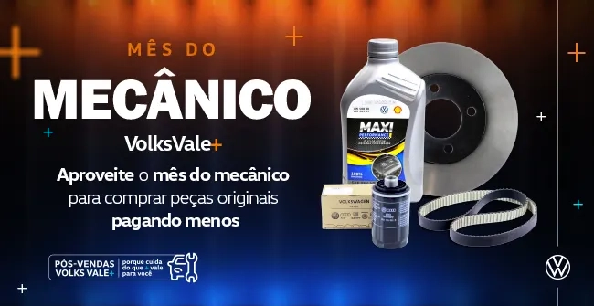 Aproveite o mês do mecânico para comprar peças originais pagando menos